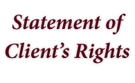 Client's Rights